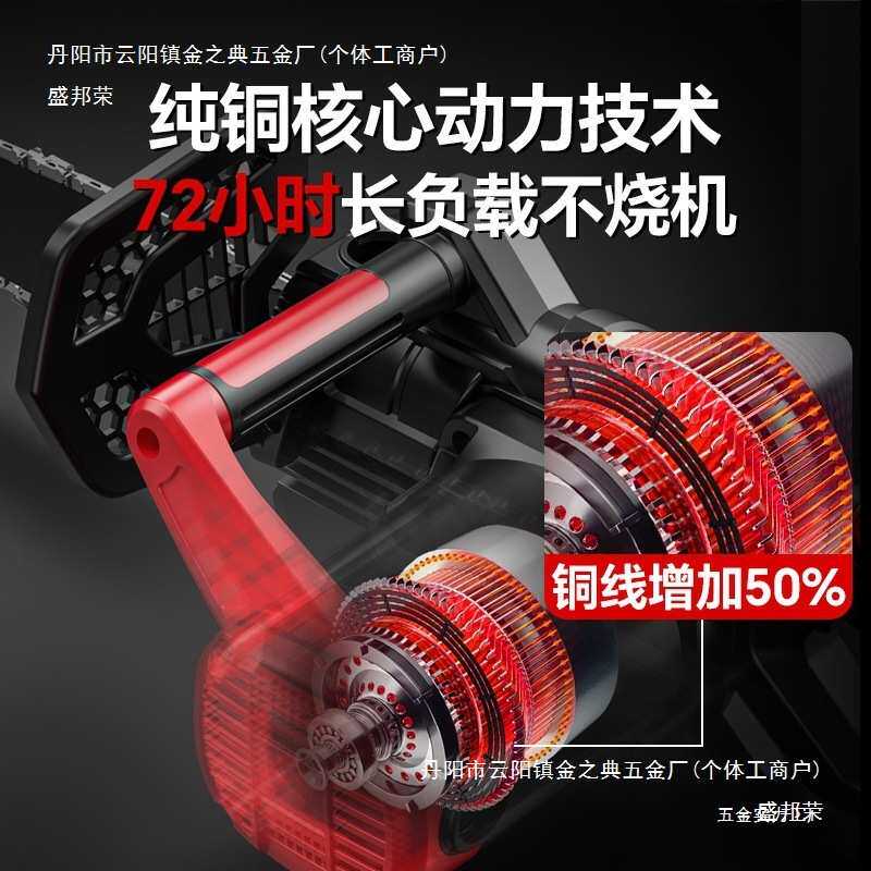 电锯伐木锯家用小型手持电锯伐木锯切割锯砍树油据电链锯劈材