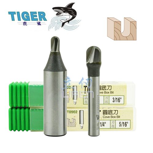 虎鲨刃刀 0502 虎鲨TCT圆底刀 硬质整体合金铣刀 走线刀 半球槽刀