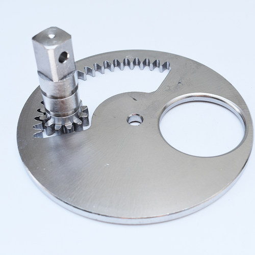 不锈钢304冷冻制品法兰齿片齿柱带牙法兰咬齿片减速片定制