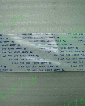 AWM 20624 80C 60V VW-1 软排线 连接线35P 1.0间距 同面100mm长