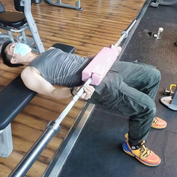 方形软包健身垫臀桥杠铃多功能推支撑平衡枕保护休息垫平板深蹲卧
