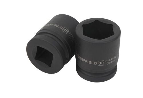 钢盾精品3/4系列六角气动/风动套筒 S123442-S123465S123417