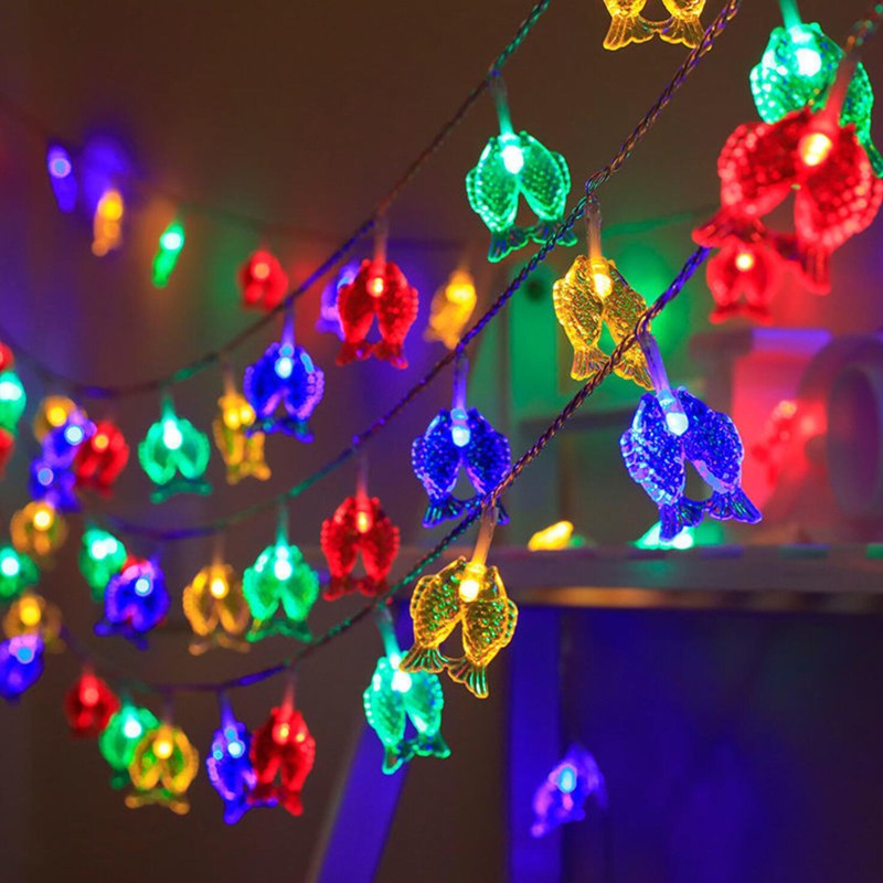 LED彩灯灯串新年春节喜庆节日家用室外装饰插电场景布置过年挂灯