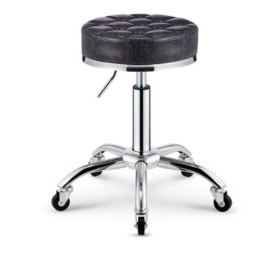 美容凳理发店椅子美发店旋转升降圆凳子美甲凳滑轮大工凳化妆发廊