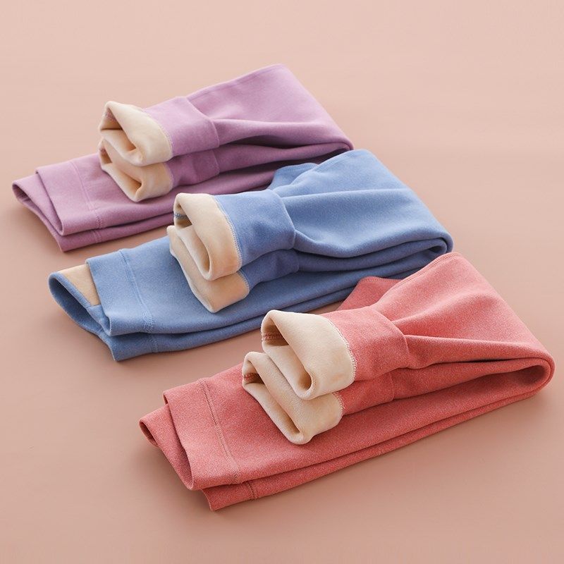 无骨德绒儿童保暖裤男女童加绒加厚秋裤宝宝棉毛裤中大童一体绒裤,童装/婴儿装/亲子装,保暖裤,淘宝优惠券,粉丝福利购,淘宝优惠卷