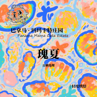 巴拿马Panama玛玛卡特庄园MamaCata瑰夏Geisha日晒手冲单品咖啡豆
