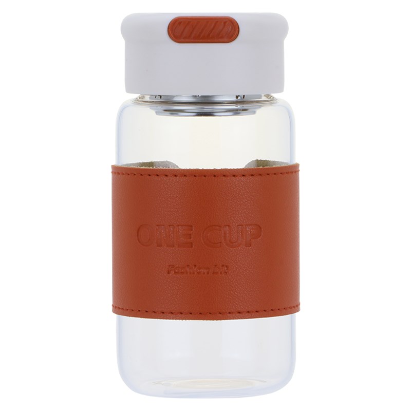 高颜值玻璃杯便携耐热泡茶杯子女新款2024男生耐高温简约学生水杯