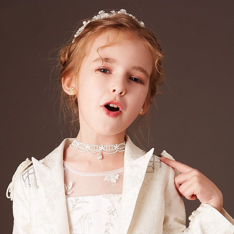 女童发箍皇冠头饰花童六一生日礼物儿童发饰女孩发卡宝宝头花饰品