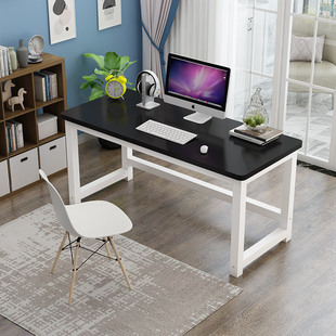 书桌定制85cm高台式 电脑办公会议桌50宽小型60厘米70长圆角简易桌