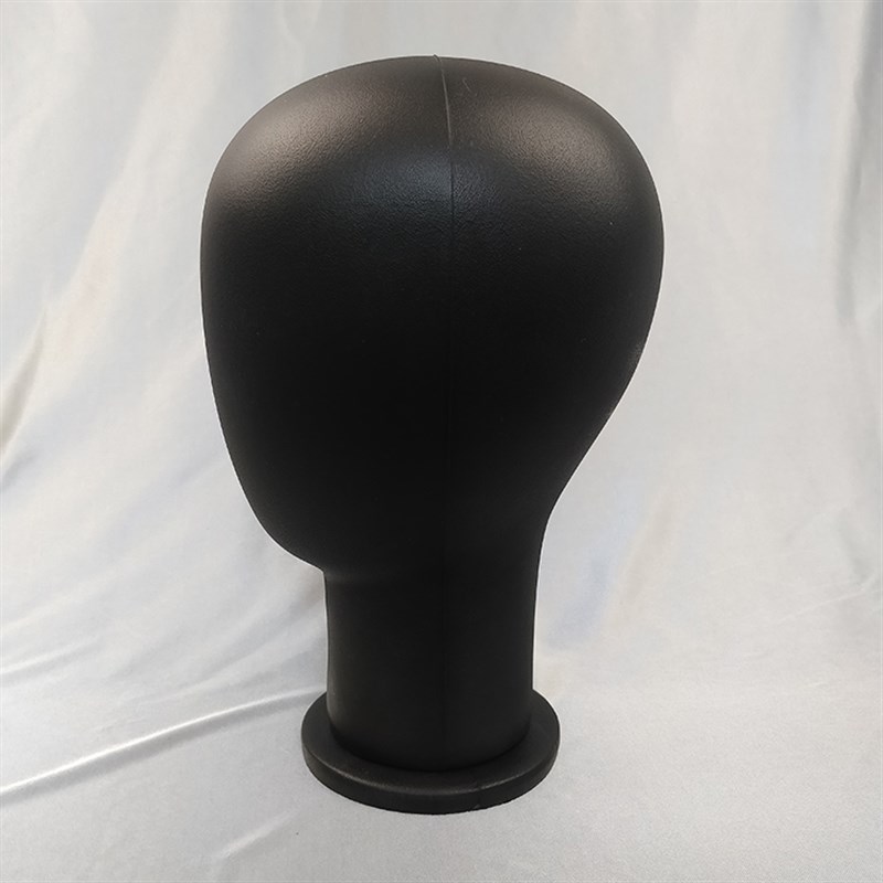 模特头发泡软头模假人头模型头可插针展示假发帽子男女头模道具