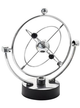 创牛顿摆球混小沌装视饰品磁悬浮平衡IVU装饰意品家居客厅书桌电