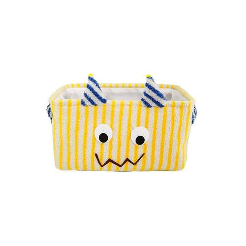 多巴胺收纳筐怪兽玩零食衣物置物篮儿3102203加房车具载整理箱大