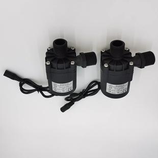 热水循环泵地暖加压泵12v超静音增压泵家用水泵管道泵暖气无刷24v