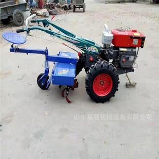 15马力小型手扶拖拉机多用途大马力犁地机12马力手扶旋耕起垄机