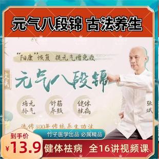 张师元气八段锦：文武八段+古法养生术，培元补气 健体祛病全16讲