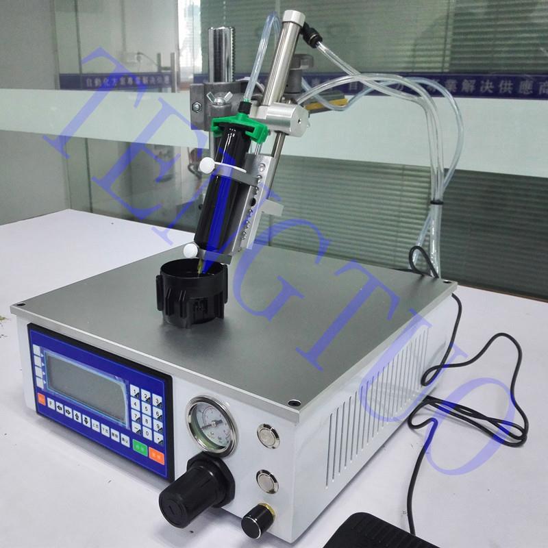 经济型圆形自动点胶机 LED灯小型自动点胶机设备 涂胶均匀效率高