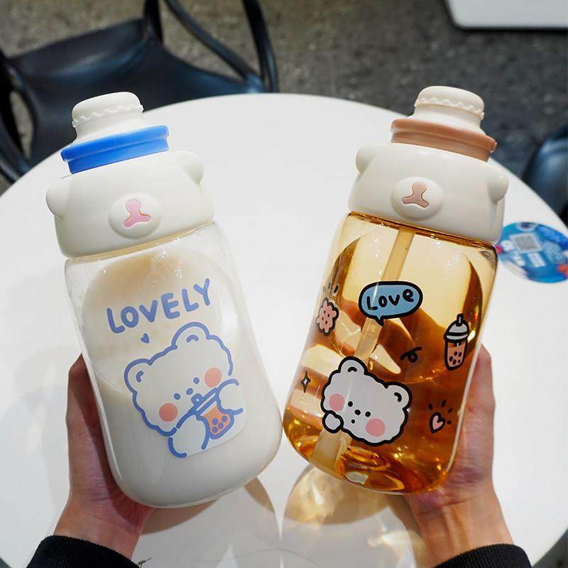 超大容量吸管水杯女夏季夏天塑料便携水壶可爱简约学生耐高温杯子,餐饮具,随手杯,淘宝优惠券,粉丝福利购,淘宝优惠卷