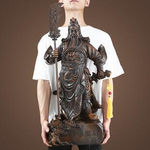 关帝圣君关公像供奉家用客厅武财神关二爷关羽财神招财摆件做生意