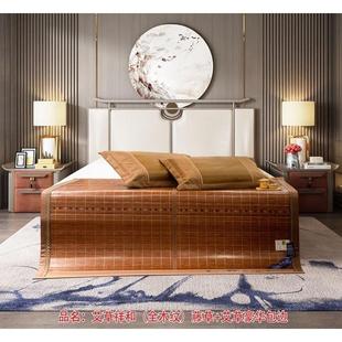 舒之家凉席 1.8m床竹席1.5米可折叠双面1.2草席宿舍单人学生席子