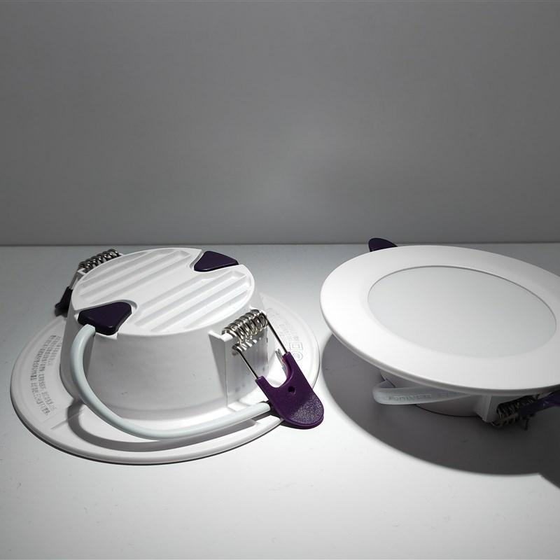 点晴系列超亮LED筒灯5w9w12w18W客厅天花灯嵌入式超薄7.5开孔洞灯