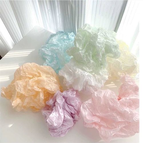 珠光雪梨纸38g轮胎茶几材料装饰包装纸花内衬打底手揉纸包花纸