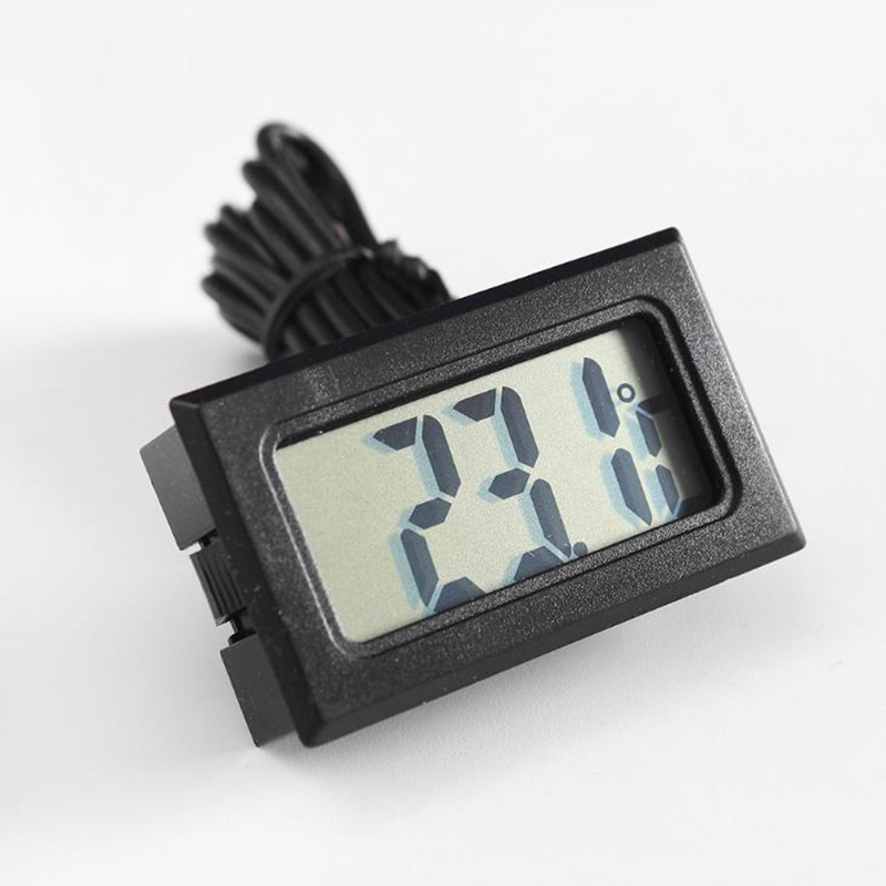 水温温度计鱼缸乌龟饲养缸嵌入式数显温度器带探头水龟水族专用