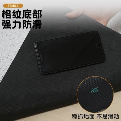 绿色丝圈地垫入户门垫进门新中式梅花大门口外蹭脚垫室外半圆地毯