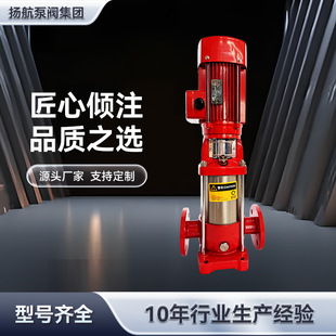 扬航XBD 消火栓给水泵稳压喷淋泵厂家 GDL消防泵立式 多级消防水泵