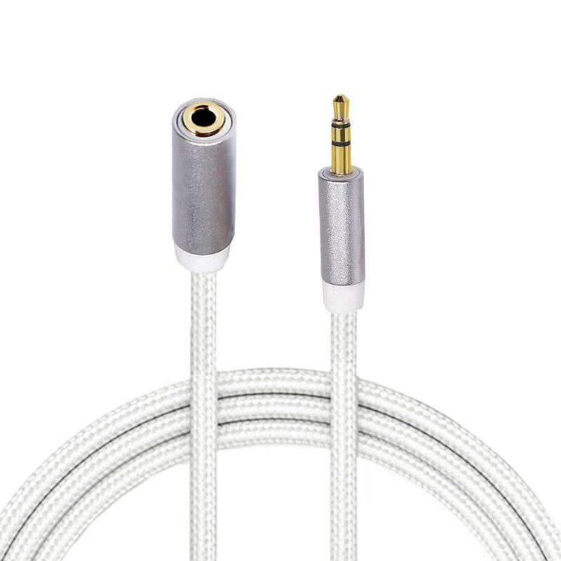 3.5mm音频延长线弯头AUX线材