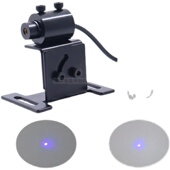 405nm蓝紫光点状激光器教学实验室科研生物荧光点光源5 400mw可选