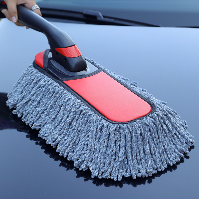 汽车高级油掸子擦灰神器灰尘清理擦车专用除尘扫灰车用鸡毛刷车载