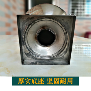 304不锈钢方管托座连体球201楼梯扶手立柱头38庭院围栏50装饰配件