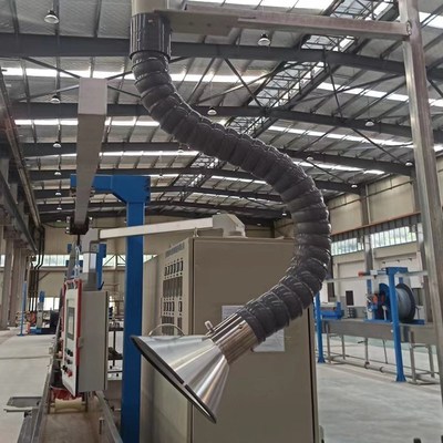 万向排烟竹节管工业除尘排气管免支撑定位吸烟罩关节吸气臂吸风罩