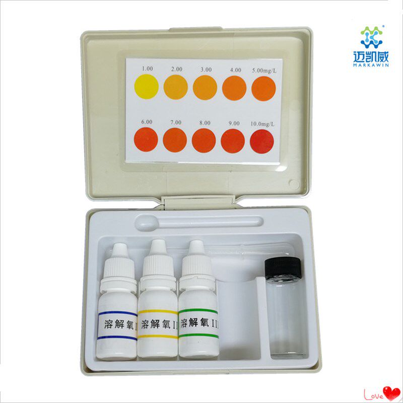 溶解氧测剂盒厦门迈凯威检测试剂水产养殖鱼缸水族虾蟹水质分析