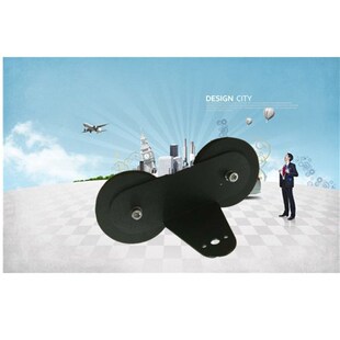 汽车改装支架长条灯强磁底座支架包胶磁铁支架车顶射灯强磁吸盘座