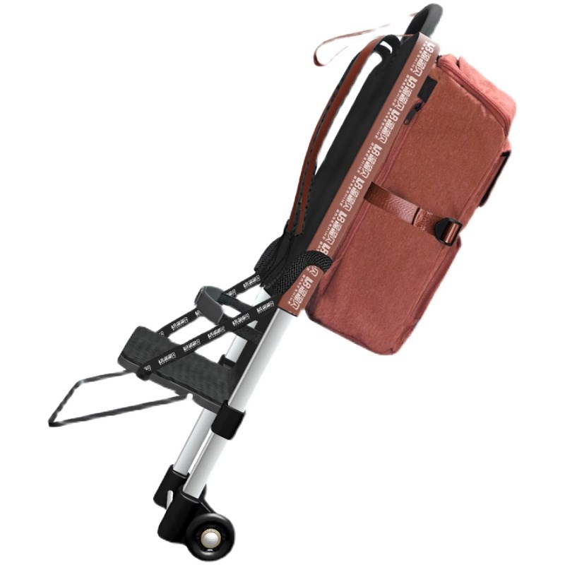 溜溜贝溜娃神器宝宝手推车可睡可躺超轻便可折叠儿童遛娃车可登机