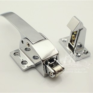 烘箱铰链 碰锁 烘箱门锁 烤箱拉手 大号 冷库门执手 冷柜执手