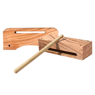 新宝梆子乐器高低梆子高低板子长短角木鱼高音低音