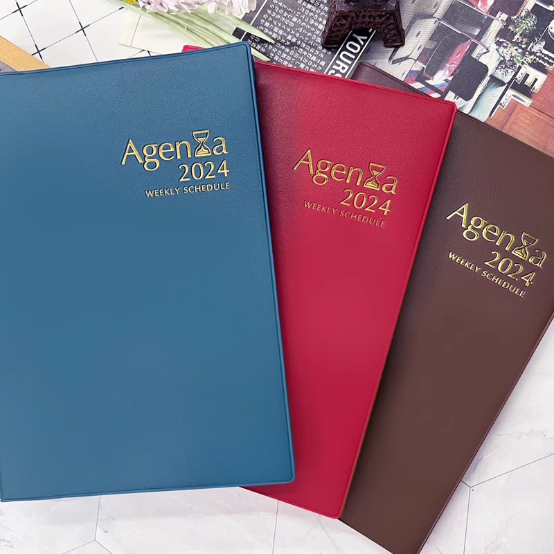记事本本子简约16K/25K 一周两页 横版周志 效率手册简约2024