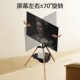 恩利普落地电视支架推车43 65寸北欧风通用实木挂架艺术展架