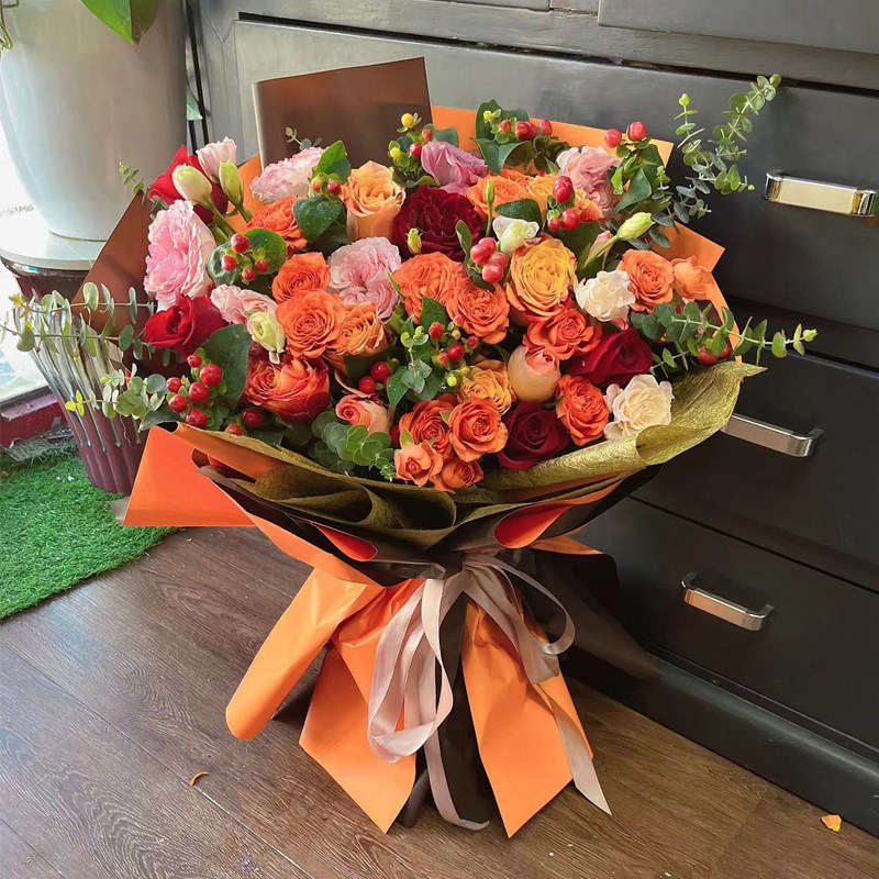 鲜花速递同城玫瑰巨型超大花束生日上海北京广州成都重庆杭州南京