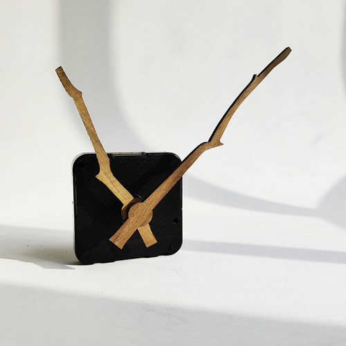 石英钟挂钟机芯静音树胡桃木指针时钟挑电池全钟表芯