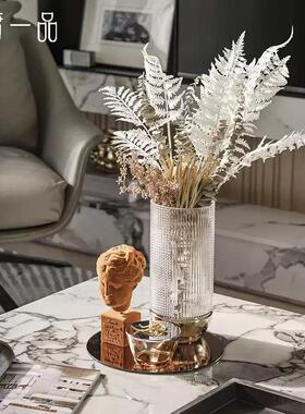 轻奢现代小户型客厅茶几边几摆件售楼处样板间餐桌软装组合套装