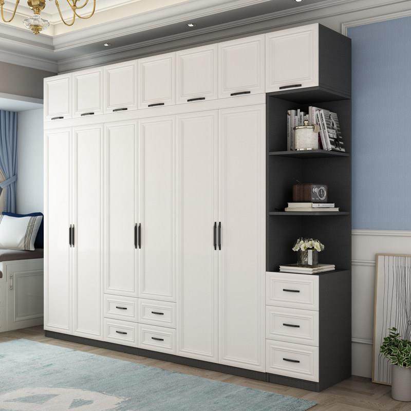 衣柜新款2024爆款分段式简约家用卧室五门柜子小户型成品组合衣橱,住宅家具,自由组合衣柜,淘宝优惠券,粉丝福利购,淘宝优惠卷