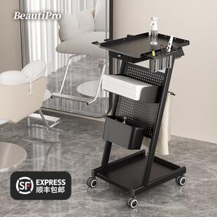 【爆款新品】理髲师工具车美发店烫染推车发廊专用多功能洞洞板车