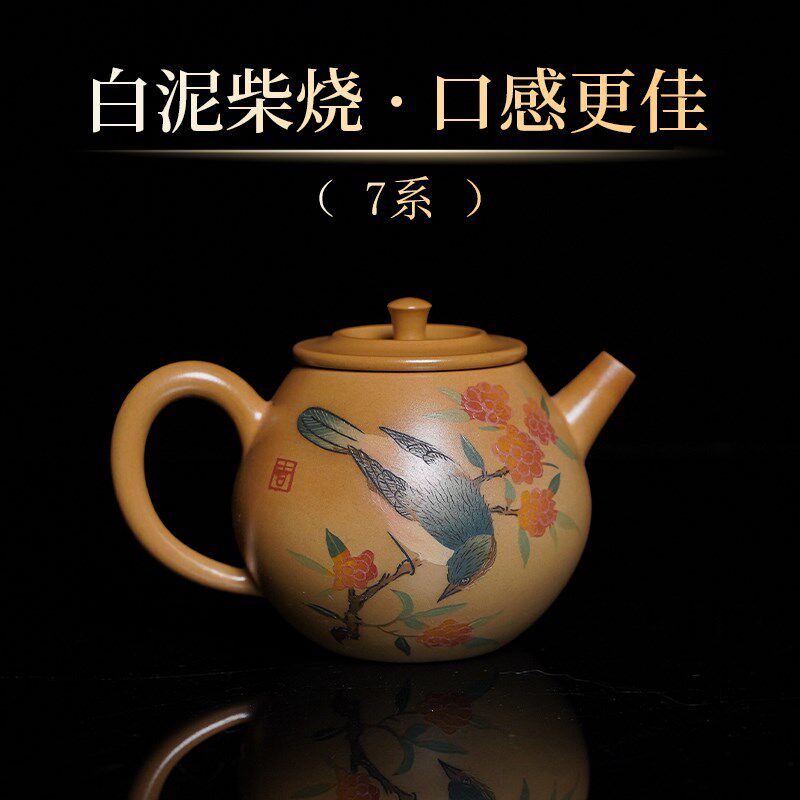 滇匠紫陶】云南建水紫陶茶壶全手工柴烧高档泡茶紫砂装