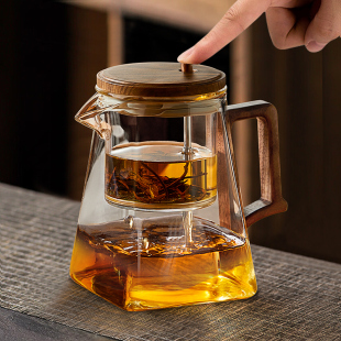 忆壶茶飘逸杯泡茶壶22新款 泡茶家用耐热玻璃办公室茶水分离茶具