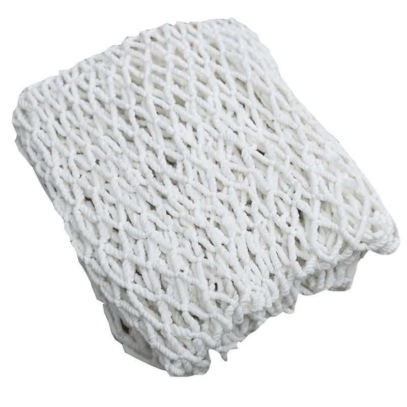 防护网建筑工地安全平网货柜网检查井白色尼龙防坠网楼梯阳台网罩