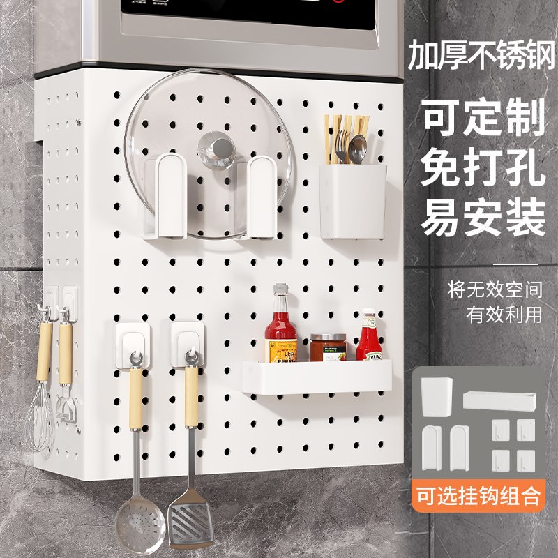 厨房热水器排烟管遮挡罩燃气w壁挂炉遮丑洞洞板锅炉表箱管道遮挡