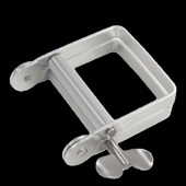 手动金属挤压器铝制夹子 挤压器 操作方便减少浪费 颜料分装 管装